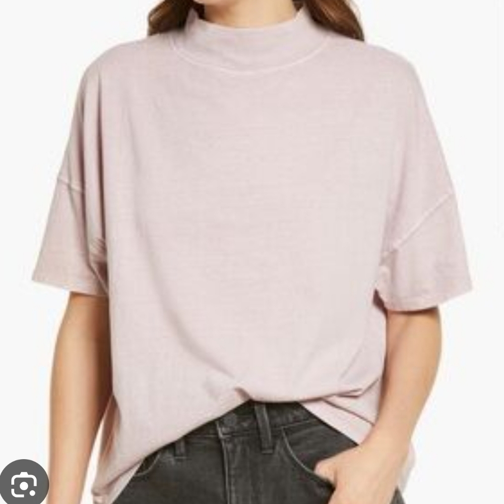 We The Free Women's Mauve Short Sleeve Top
